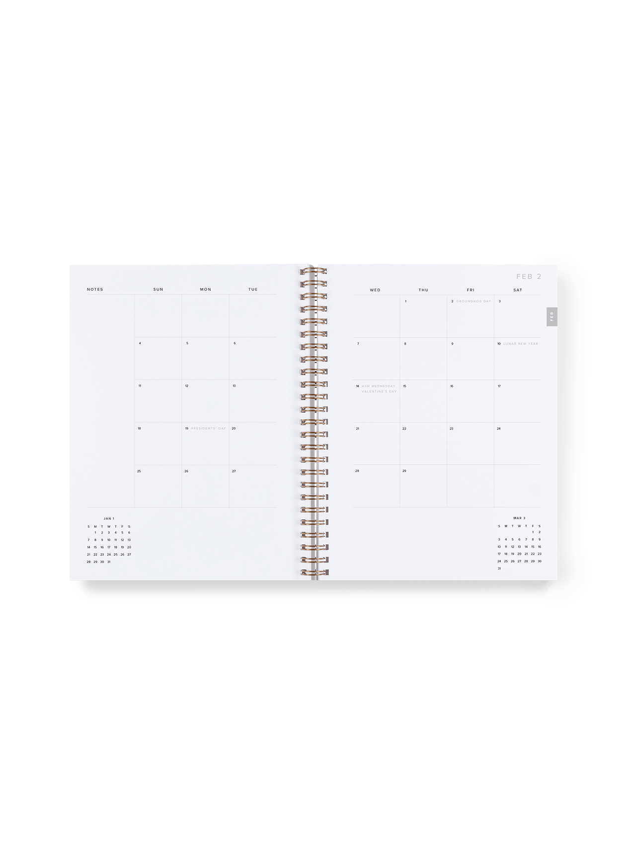 Appointed - 2025 Compact Task Planner: Lavender Gray