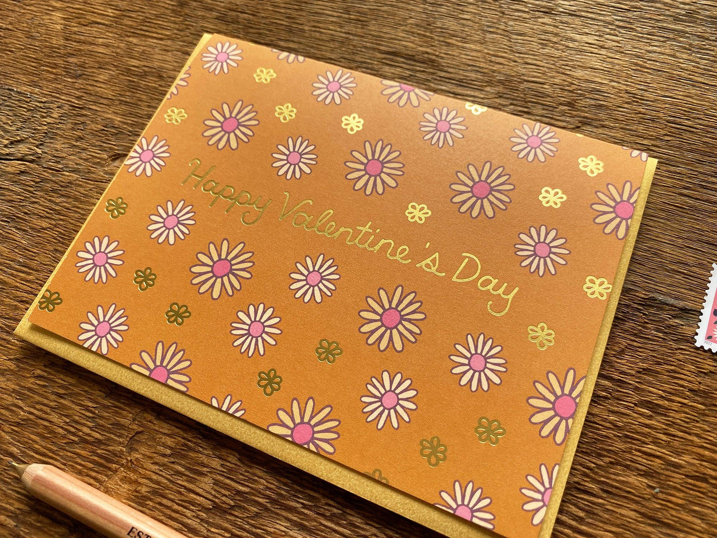 Noteworthy Paper - Happy Valentine's Daisies Card