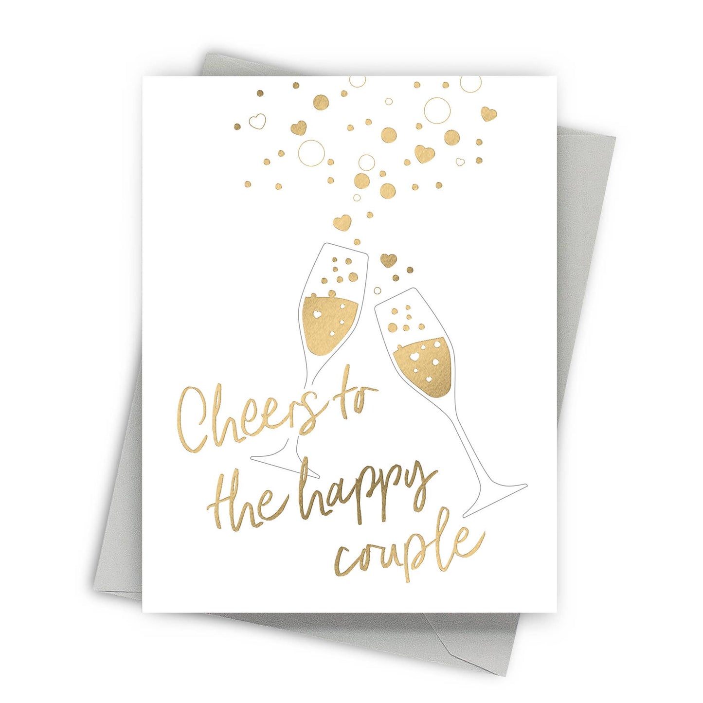 Fine Moments - Couple Cheers - Versatile Wedding Card