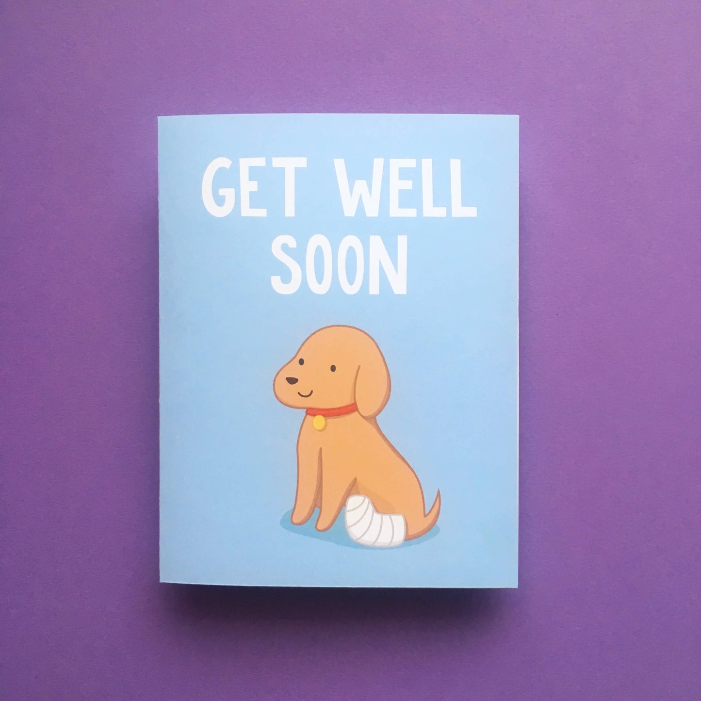 Maison Chanamon - Get Well Soon Dog Card