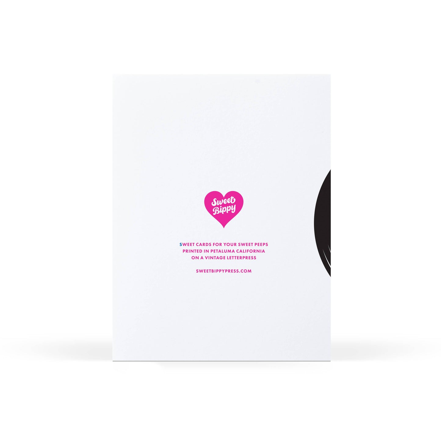 Sweet Bippy Press - Birthday Record Pink Greeting Card