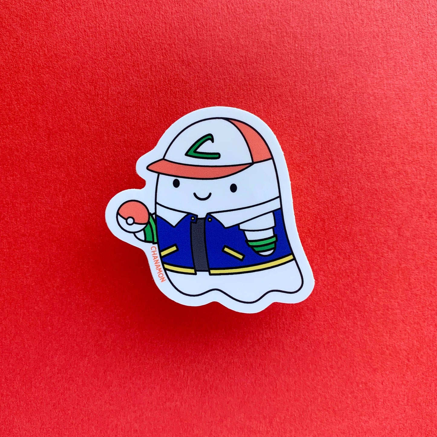 Maison Chanamon - Pokemon Master Ghost Sticker