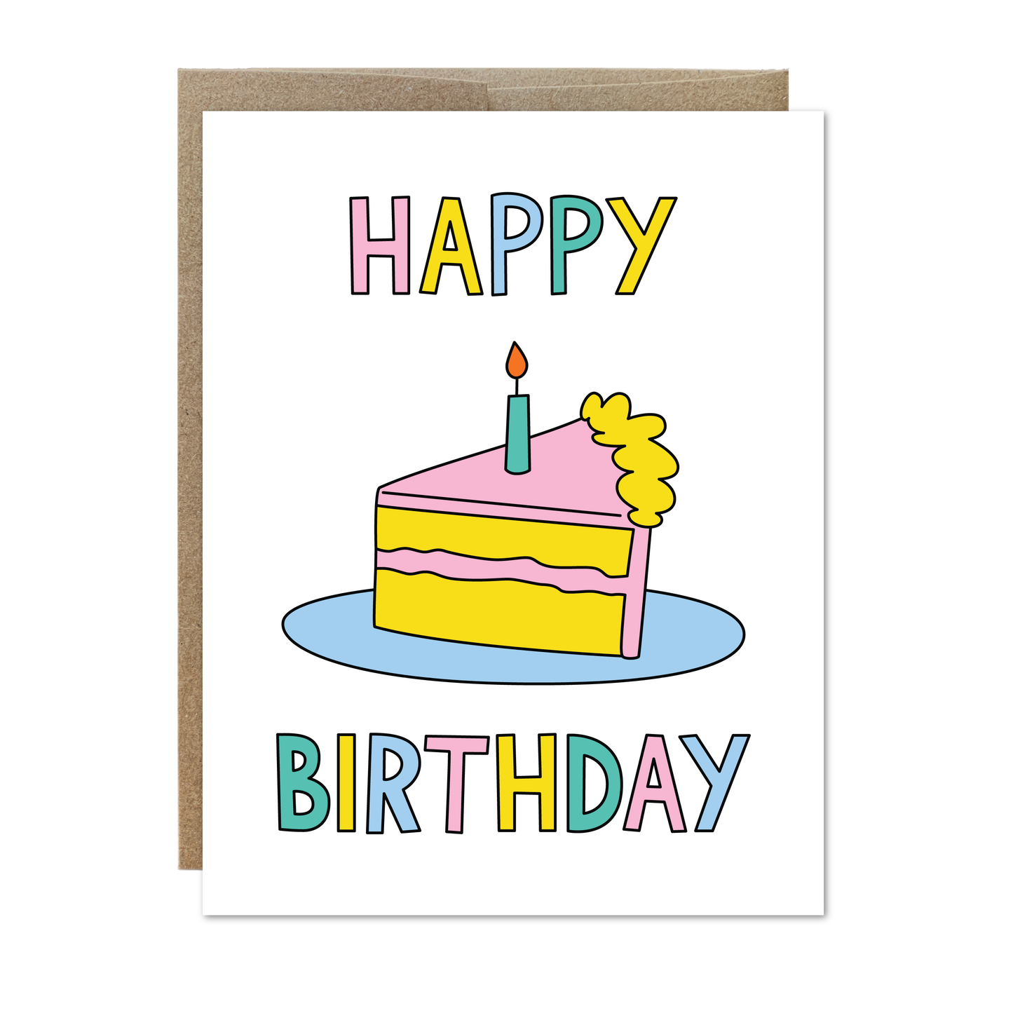 Maison Chanamon - Birthday Cake Card