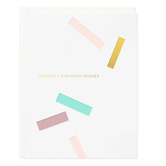 Ramona & Ruth - Happiest Birthday Confetti Card