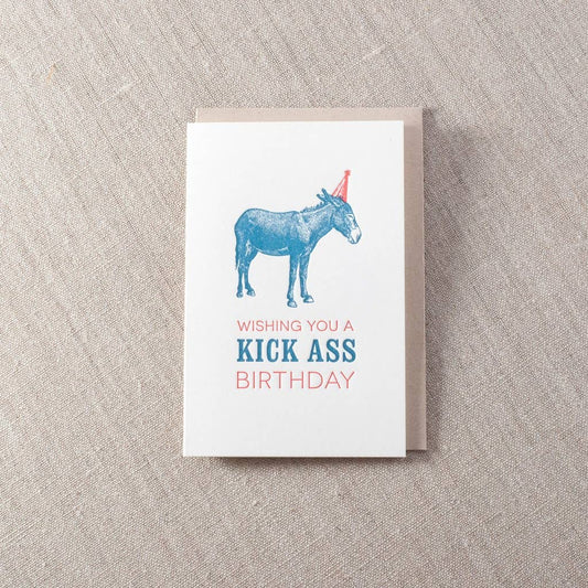 Pike Street Press - Kick Ass Birthday Card