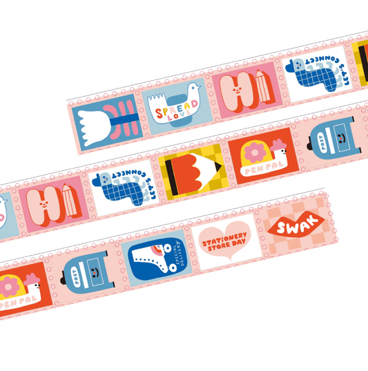 2025 STAMP Washi Tape - Suzy Cuties