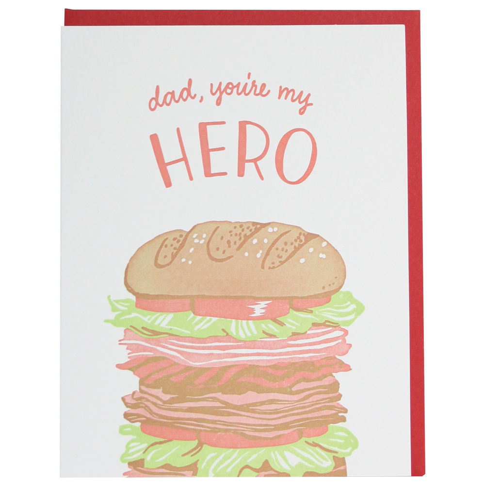 Smudge Ink - Hero Father's Day Card