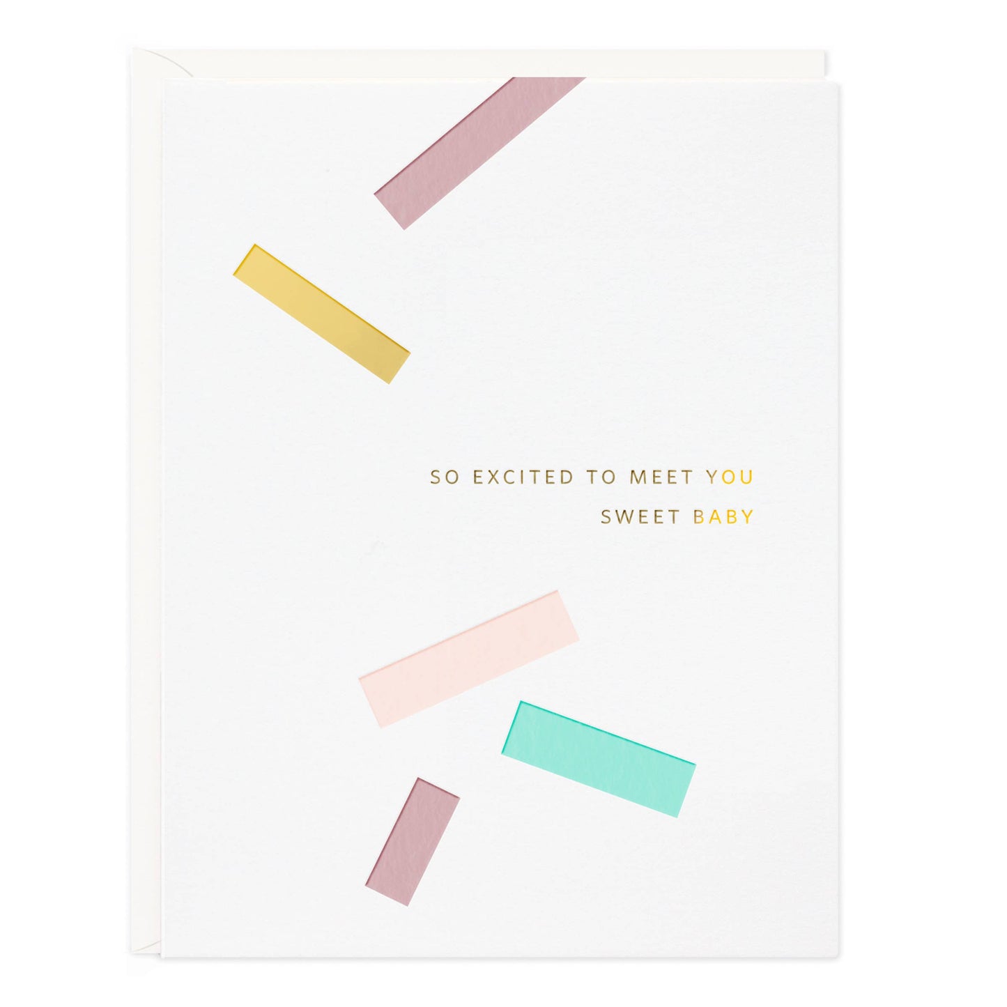 Ramona & Ruth - Sweet Baby Confetti Card