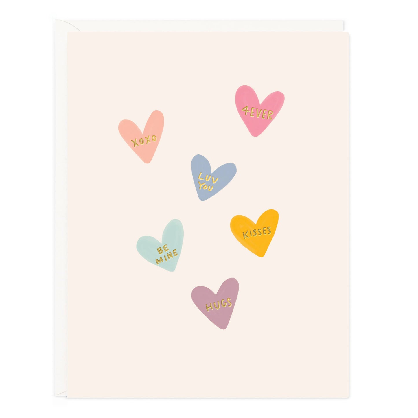 Ramona & Ruth - Conversation Hearts Card