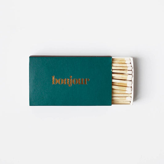 Brooklyn Candle Studio - XL Statement Matches - Bonjour/Emerald