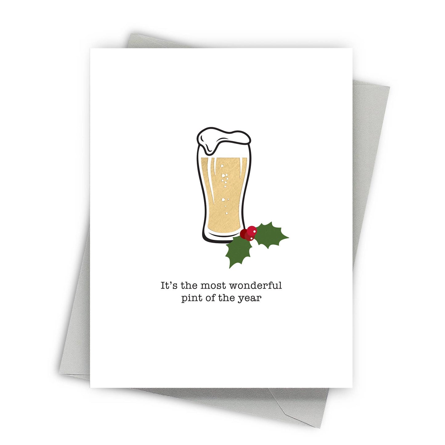 Fine Moments - Wonderful Pint – Holiday Greeting Cards