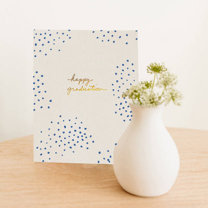 Ramona & Ruth - Happy Graduation Dots Card