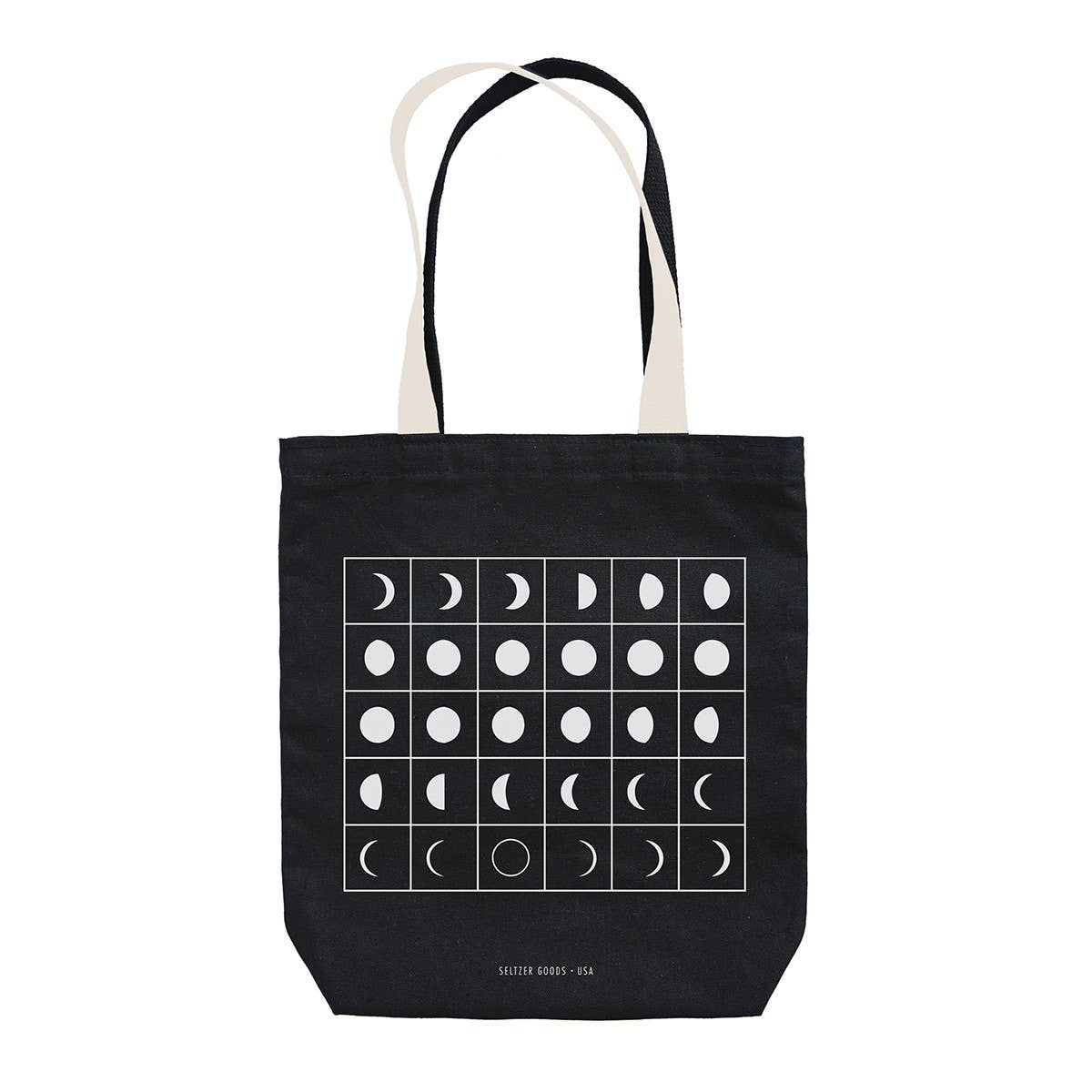 Seltzer Goods - Moon Phases Tote Bag