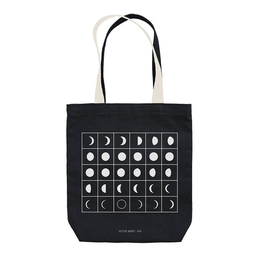 Seltzer Goods - Moon Phases Tote Bag