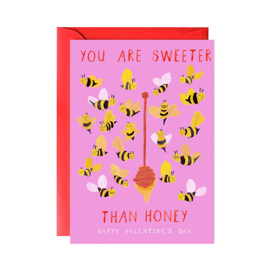 Mr. Boddington's Studio - Sweeter Than Honey- Valentine Greeting Card