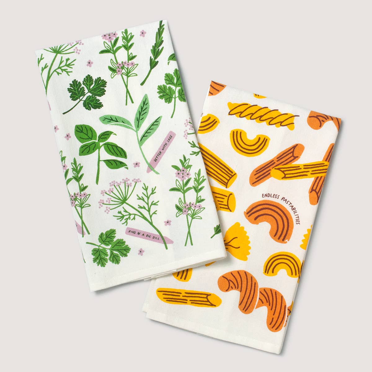 Seltzer Goods - Herbs Tea Towel