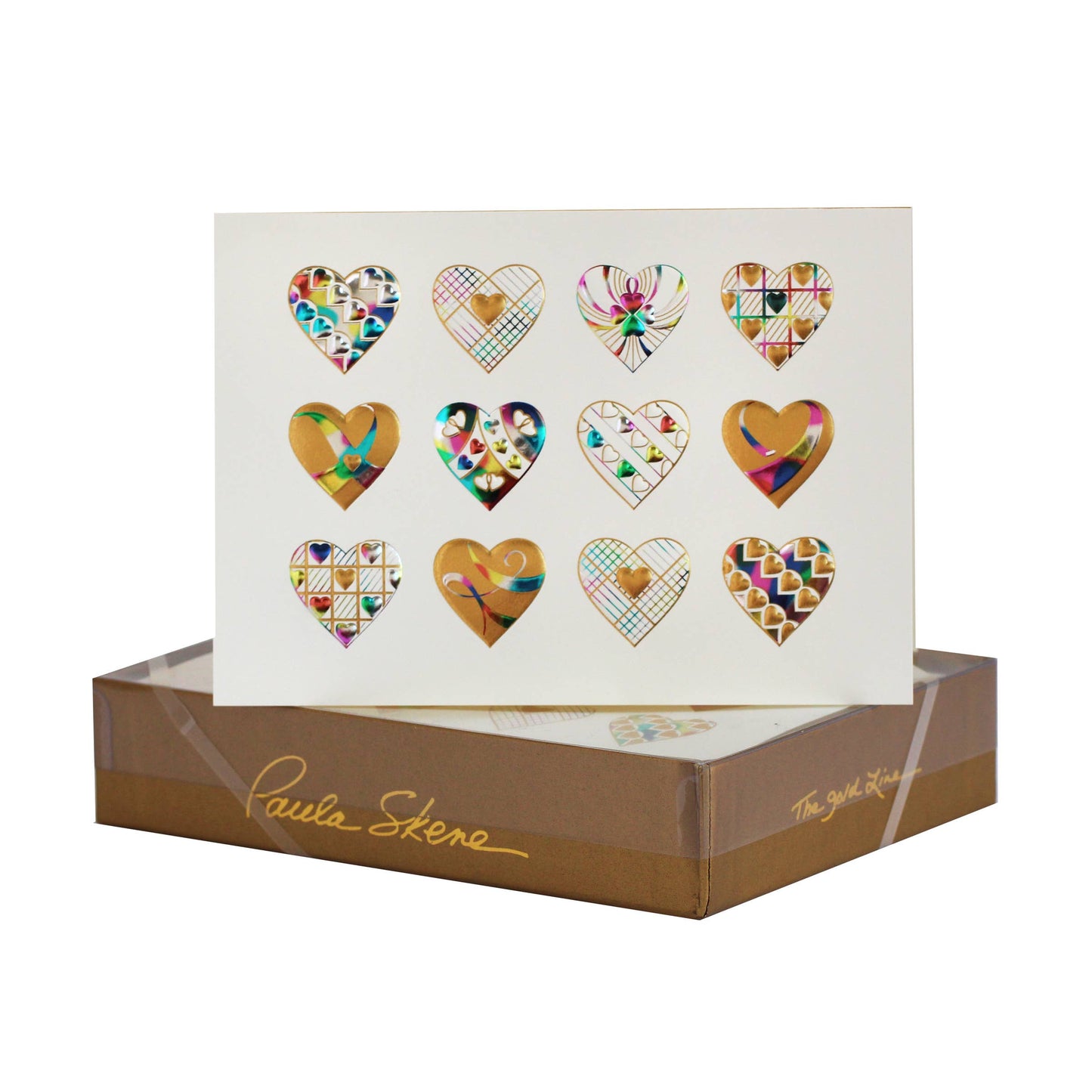 PAULA SKENE - Heart Medley Birthday Card