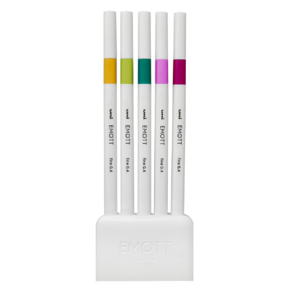 EMOTT - Ever Fine Color Liner Set of 5 - Retro colors #8