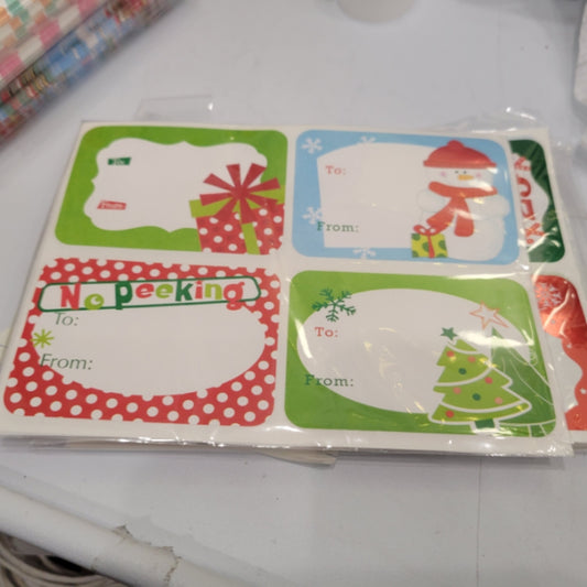 To/From 20 Stickers
