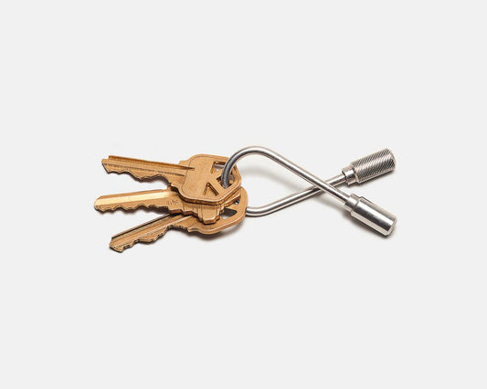 Craighill - Closed Helix Keyring - Steel