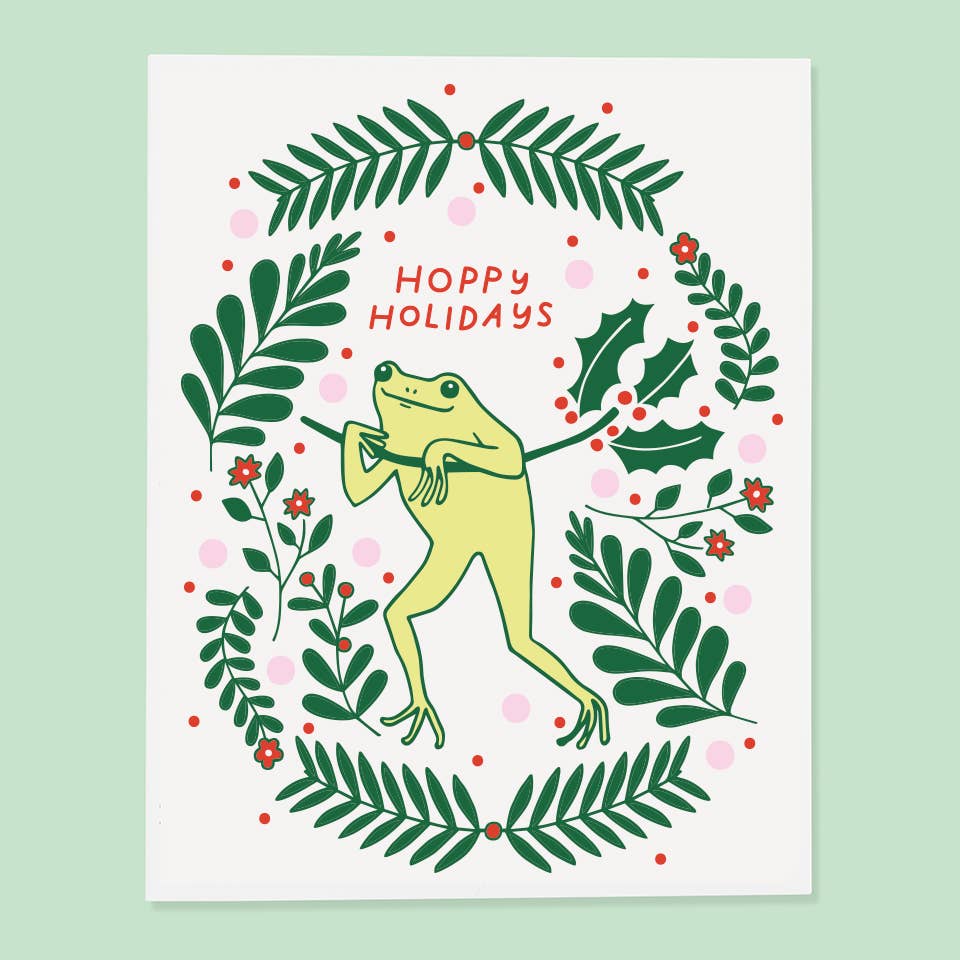 The Good Twin - Froggy Holiday Card