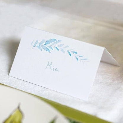 Isa Salazar - Eucalyptus Place Cards, Set of 24