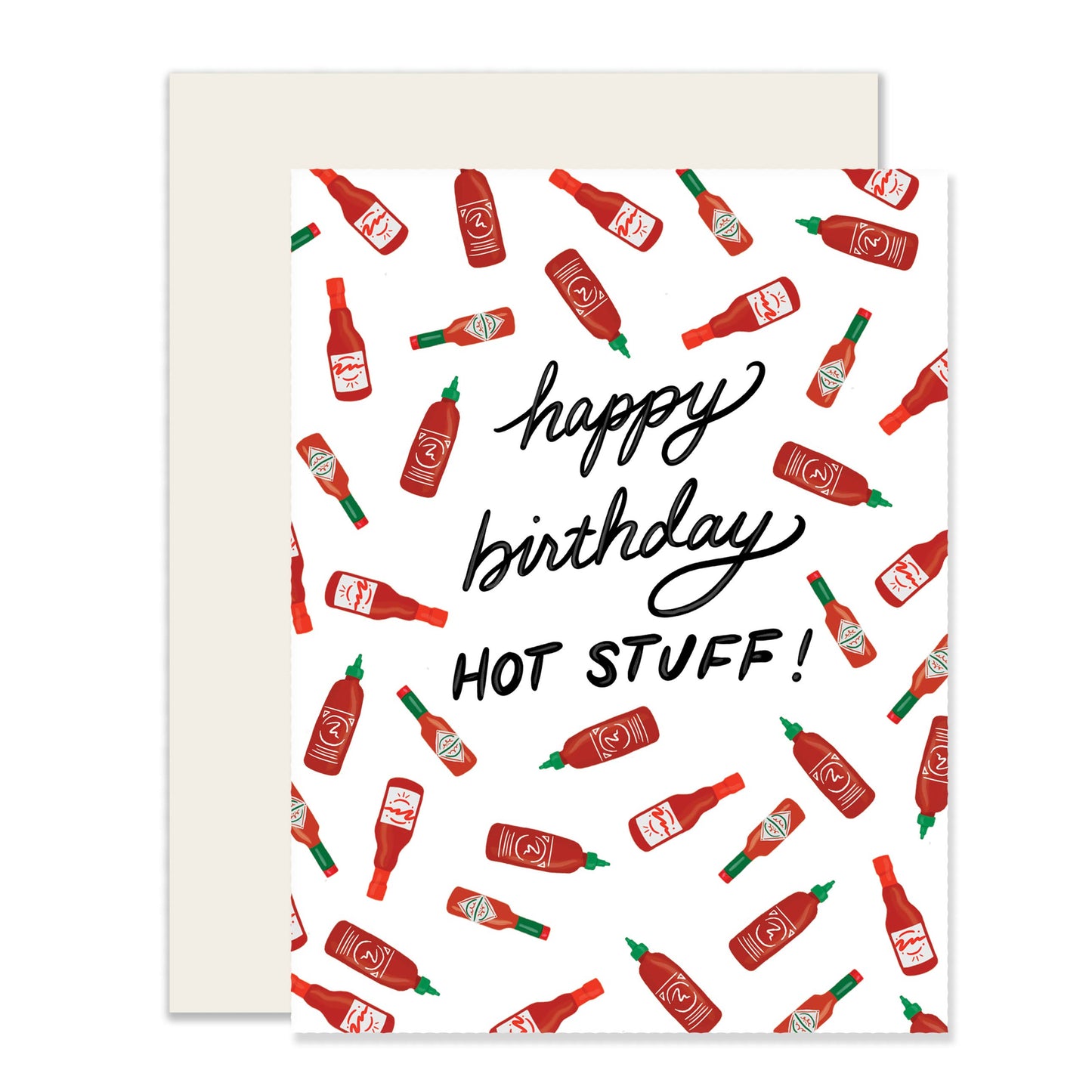 Slightly Stationery - Hot Stuff Birthday Card | Happy Birthday Hot Stuff Card