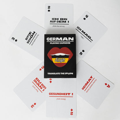 Lingo Playing Cards - German Travel Playing Cards