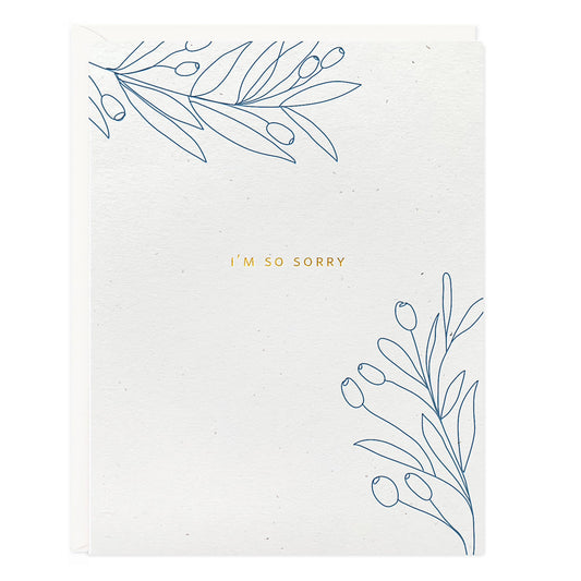 Ramona & Ruth - So Sorry Botanical Card