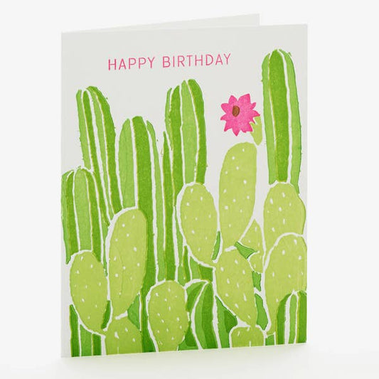 Ilee Papergoods - Cactus Happy Birthday