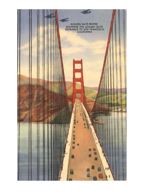 Found - SF-16 Golden Gate Bridge, San Francisco   SF- 16