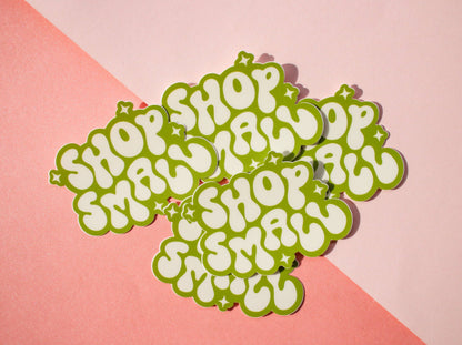 Made by April-Lynn - Shop Small Sticker: Green