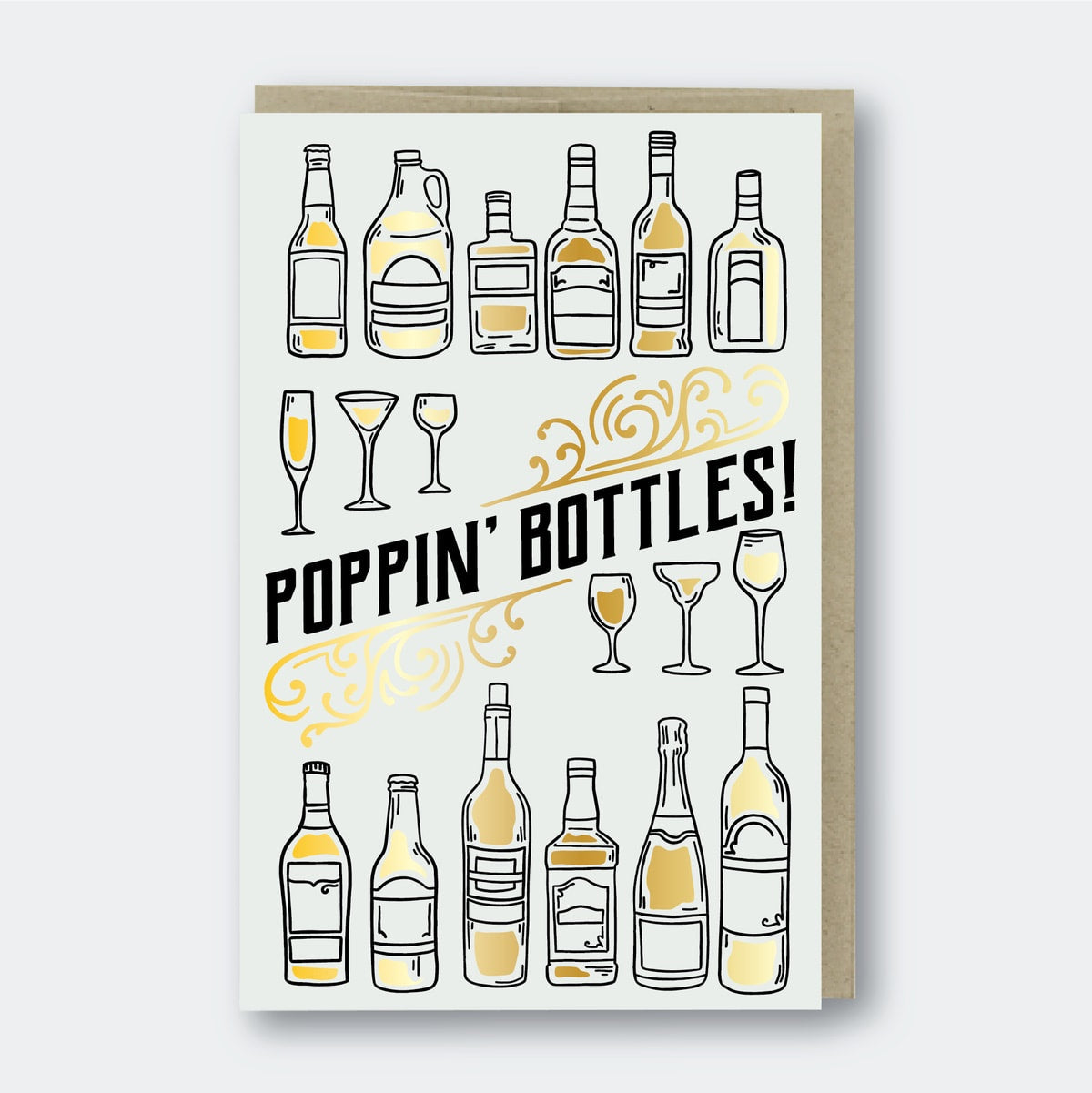 Pike Street Press - Poppin' Bottles Foil