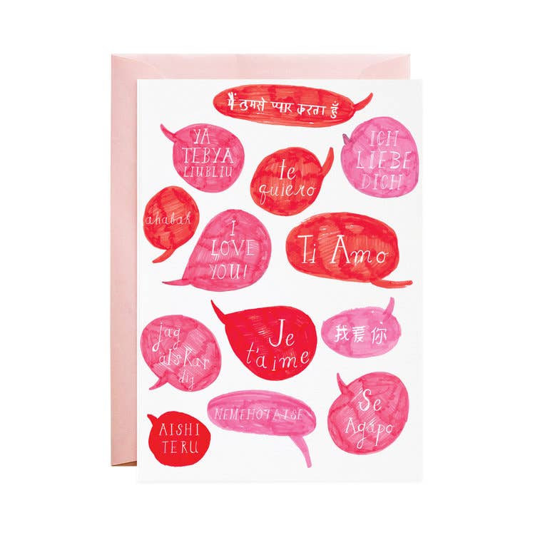 Mr. Boddington's Studio - Ti Amo - Greeting Card