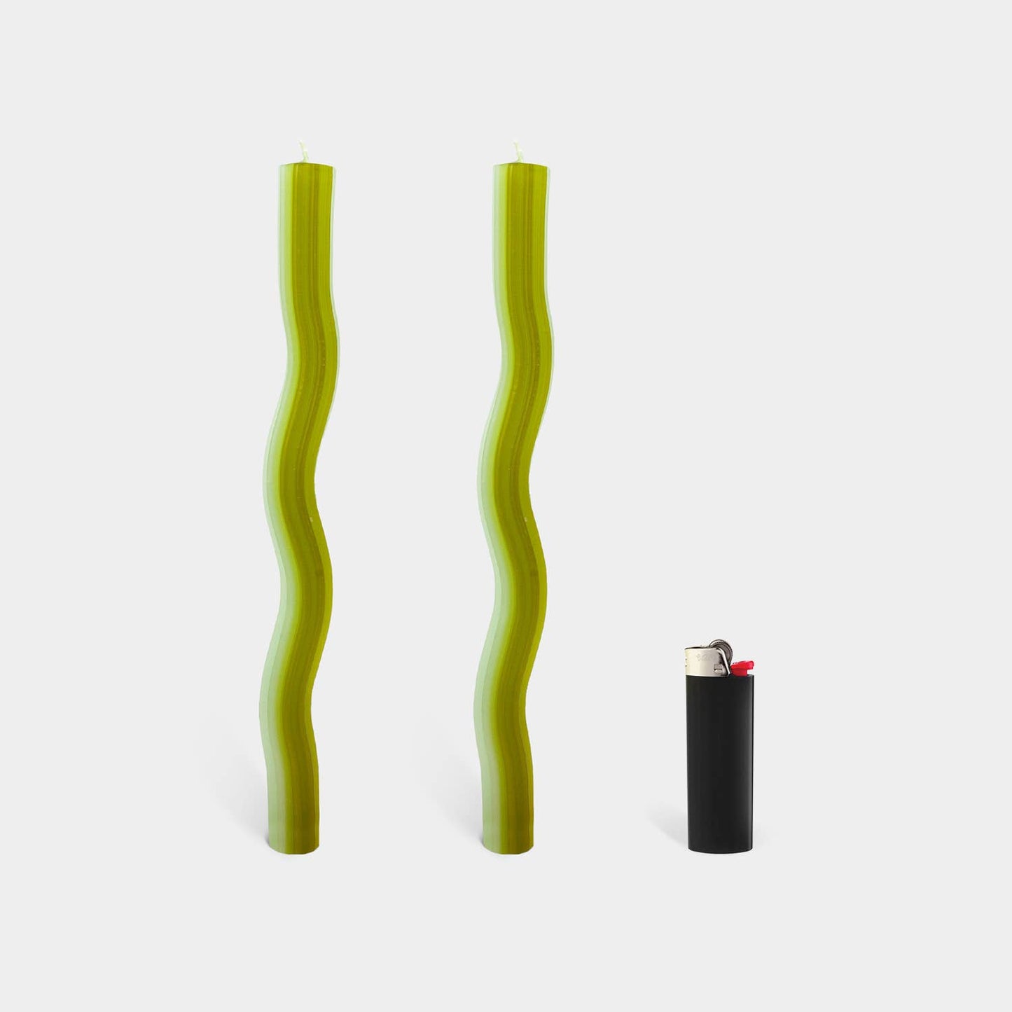 Lex Pott - Wiggle Candles by Lex Pott - Green (2 pack)