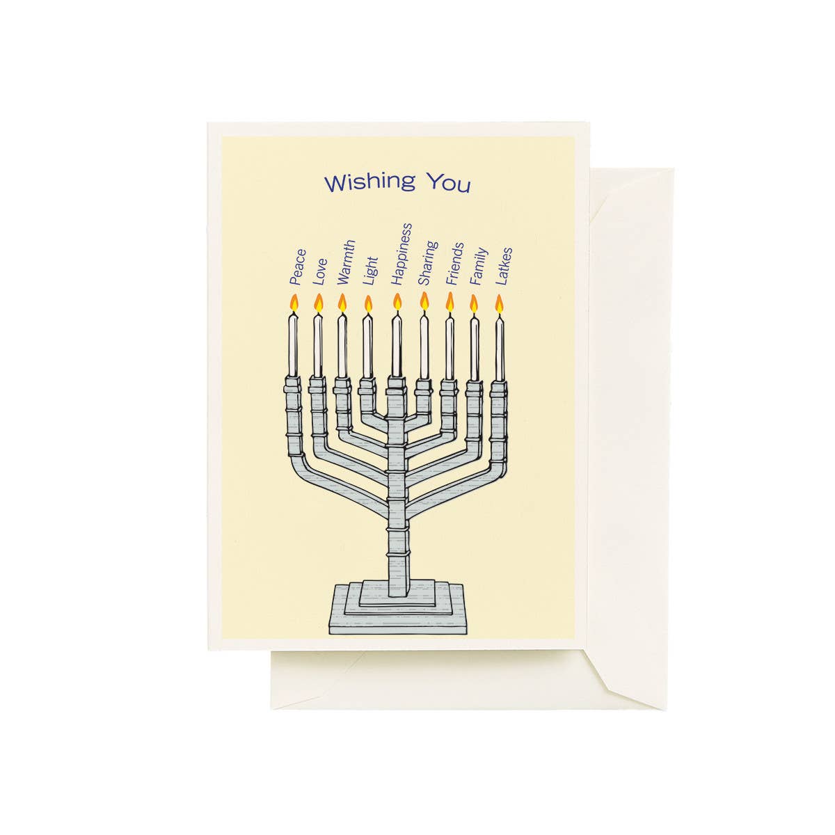 Seltzer Goods - Menorah Holiday Cards