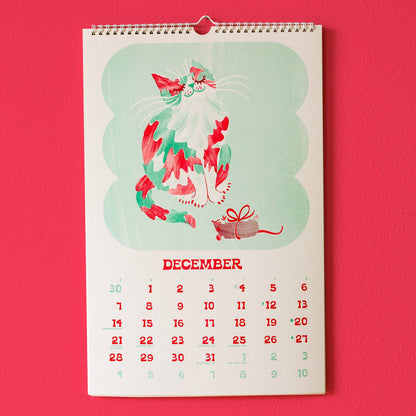 Bromstad Printing Co. - 2025 Risograph Wall Calendar - Ain't Life Grand?