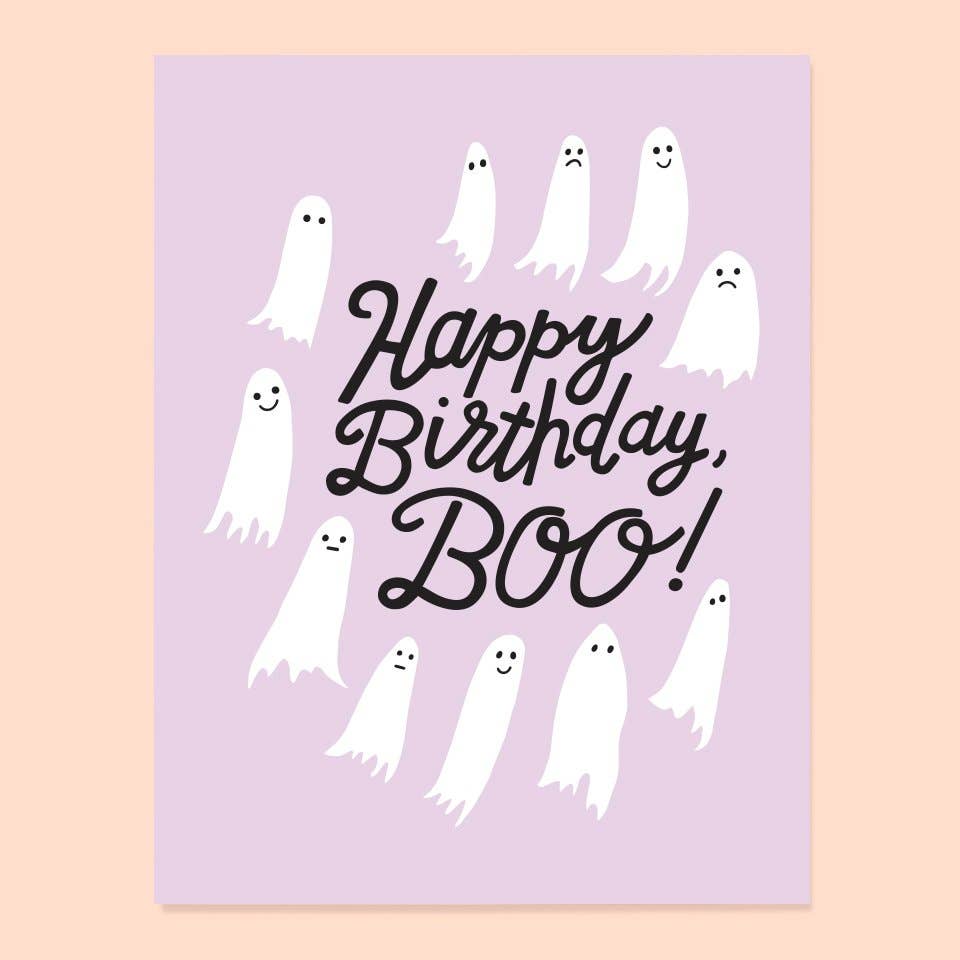 The Good Twin - Birthday Boo Card