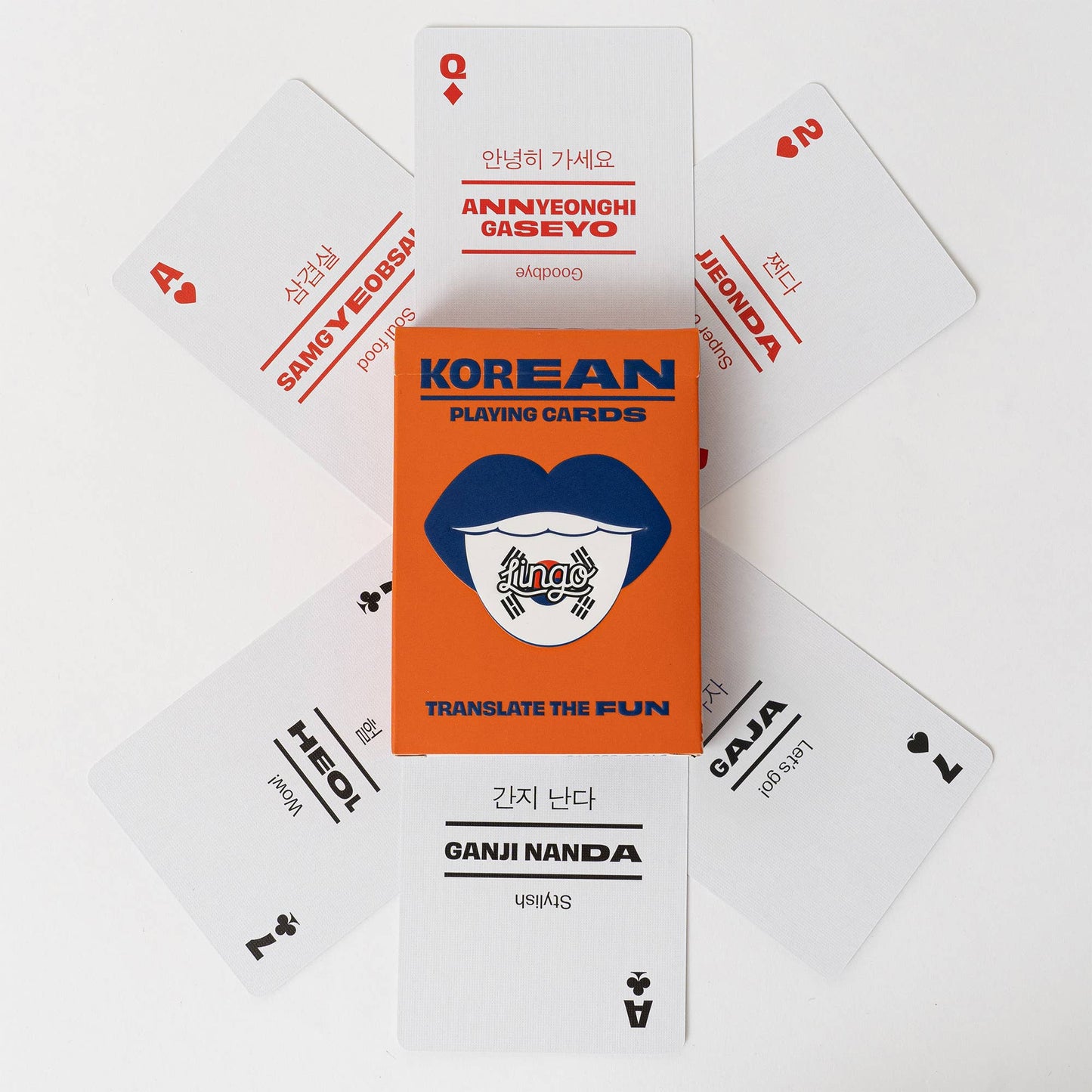 Lingo Playing Cards - Korean Lingo Playing Cards