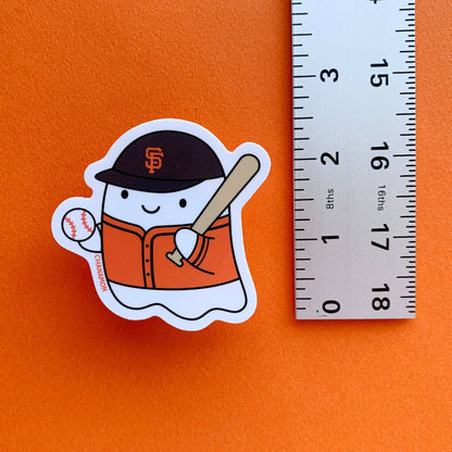 Maison Chanamon - SF Giants Baseball Ghost Sticker