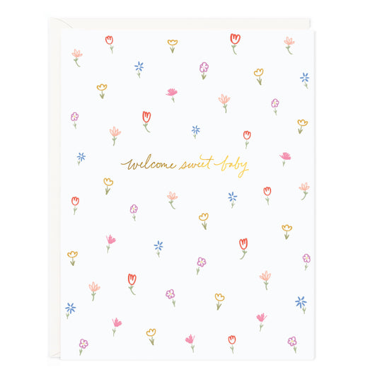 Ramona & Ruth - Sweet Baby Petite Floral Card