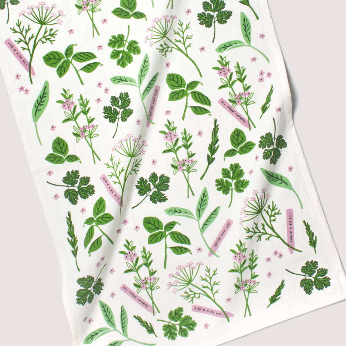 Seltzer Goods - Herbs Tea Towel