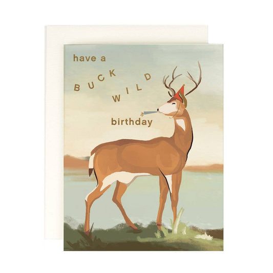 Amy Heitman - Buck Wild Birthday Card