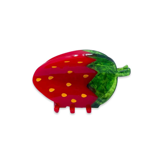 Jenny Lemons - Midi Red Strawberry Hair Claw Clip