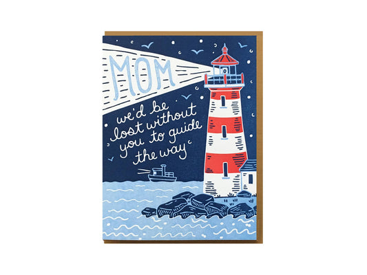 Noteworthy Paper & Press - Mom Lighthouse Card