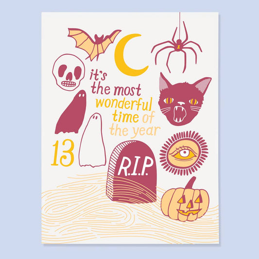 The Good Twin - Halloween Time Card