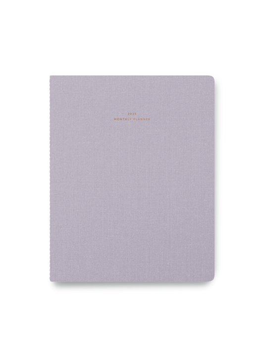 Appointed - 2025 Monthly Planner: Lavender Gray