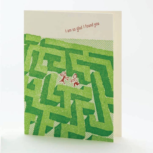 Ilee Papergoods - I Am Glad I Found You Notecard