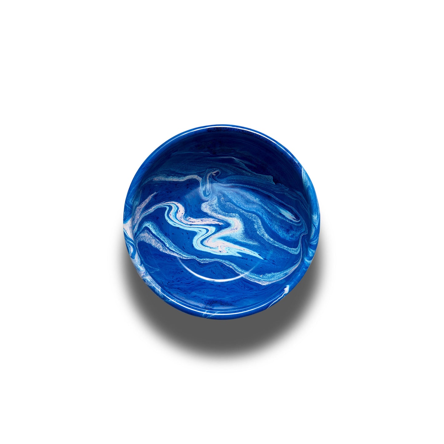 Bornn - Multi Swirl 24 oz Bowl - Cobalt Swirl