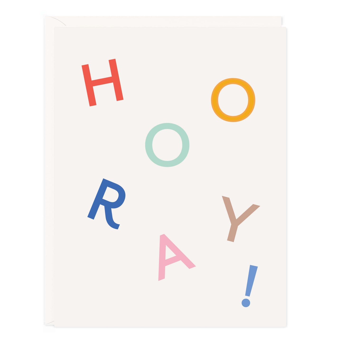 Ramona & Ruth - Hooray Letters Card